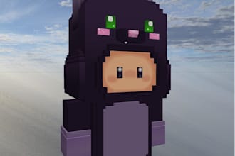 create custom minecraft blockbench models, items, and mobs