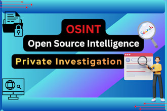do cybercrime investigation osint background check digital footprint
