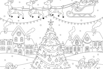 make a unique coloring book  ready to print