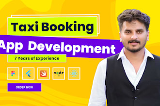 develop taxi booking app uber clone taxi app cab booking app android ios