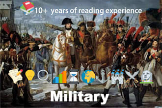write articles about military content