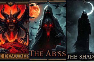 design mystical tarot decks, oracle cards and zodiac art