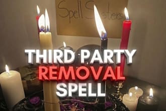 cast powerful third party spell, ex back obsession spell protect him or her