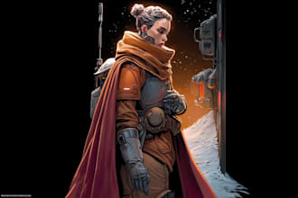 draw a handmade star wars clone to your intend