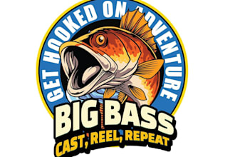 design beautiful fishing logo