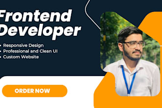 create complete modern website with clean design and user friendly layout
