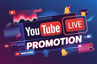 promote your youtube livestream for real engagement  and real viewers