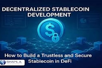 build stablecoins, real estate tokenization platform defi staking smart contract