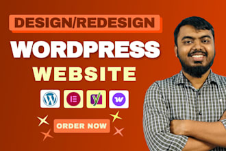 design redesign wordpress website, and clone website as a full stack developer