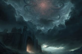 draw fantasy horror character art or horror art
