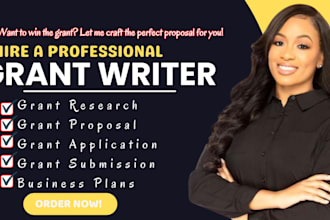 assist you with grant research, grant proposal writing and submission