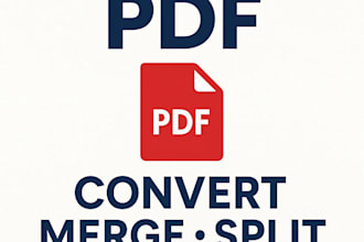 edit, convert, merge, split and format your PDF files fast