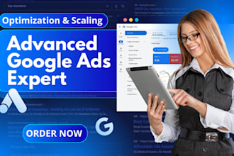 set up and audit google ads manage PPC campaigns and optimize search ads
