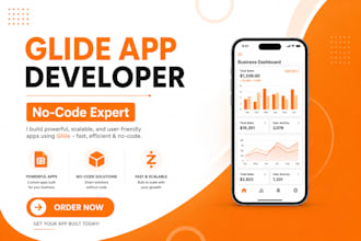 be your expert glide developer for custom no code apps