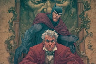 do a superhero comic, comic art, comic cover art
