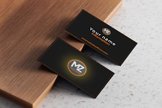 design professional business cards for your brand