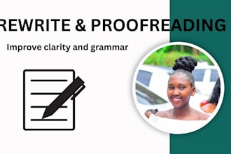 rewrite and improve your content professionally