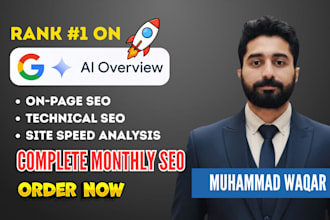 do complete monthly ai SEO services to improve google ai overview visibility