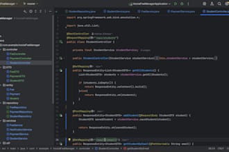 develop powerful java spring boot apis, and backend systems
