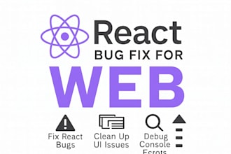 fix react bugs, UI issues, and console errors