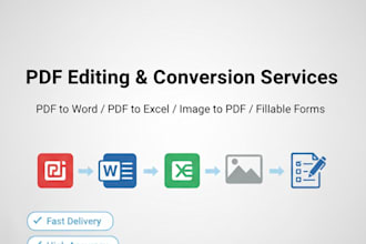 convert PDF to word or word to PDF