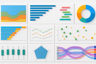 design figures, charts, diagrams, graphics, and plots for research papers