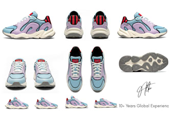 design sneakers and create detailed techpacks for your brand