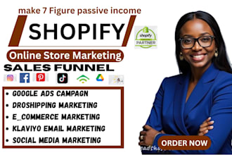 promote shopifydropshipping store ecommerce marketing to boost shopify sales