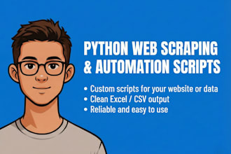 do python web scraping and automation