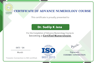 iso certified numerologist, vastu expert, diabetologist