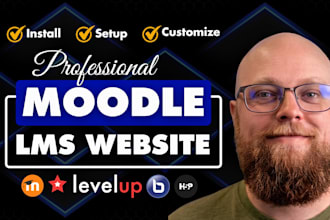 install, setup and customize your gdpr compliant moodle lms elearning website