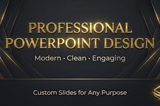 design visually engaging ppt presentation