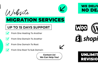 transfer your wordpress site in 24 hours