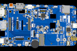 design pcb for your prototyping in altium, easyeda