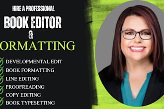 developmental edit, proofread, format manuscript, fantasy novel, children book
