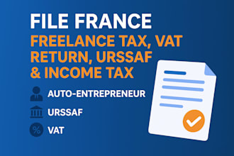 france freelance tax and vat filling