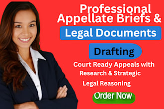 write petition, motion, lawsuit, demand letter, legal notice