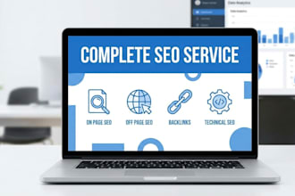 boost your website ranking with full on page and off page SEO package