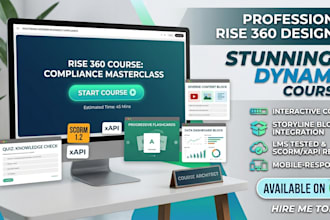 create custom articulate rise courses with storyline interactive blocks