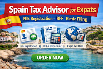 spain tax for expats expat tax advisor spain nie tax registration irpf filing