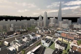 design realistic roblox environments, terrain, obby, rp scp city maps, 3d models