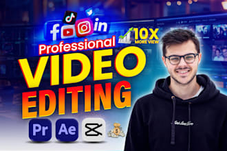 edit viral storytelling facebook, instagram, youtube, tiktok reel, video editing