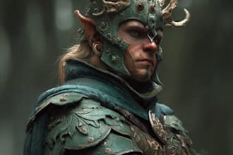 draw fantasy character illustration