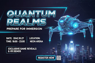 design flyers and product displays