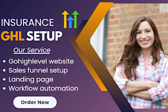 health insurance brokers ghl website insurance brokers landing page sales funnel