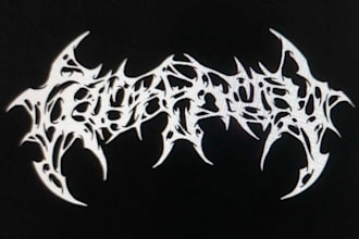 design a logo for your rock or metal band