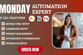 be your monday com automation expert for monday crm setup workflow management