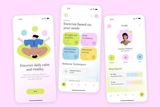 do a mobile app for mental health, elder care, and caregiver