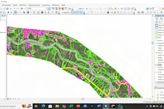 do gis digitization geo referencing sewerage system design qc and data quality