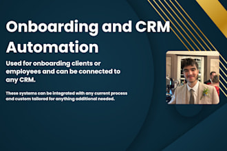 build custom ai onboarding and CRM systems
